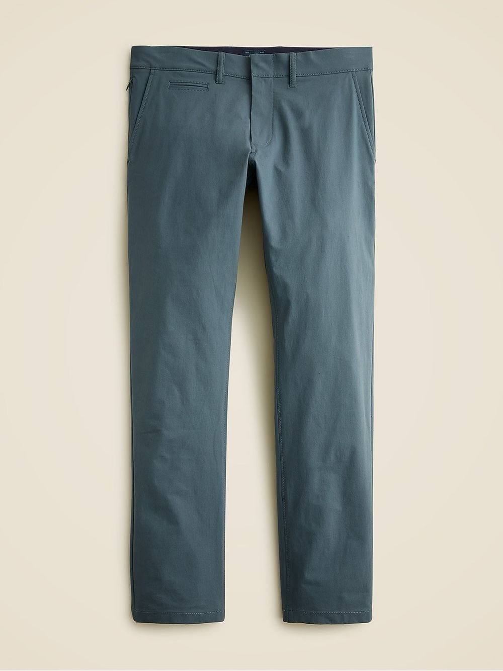 J. Crew Mens 484 Slim Fit Tech Pant W30 L32 Zipper Pocket Stretch Fit